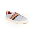 thumbnail image 1 of Oshkosh B'gosh Toddler Girls' Varsha Rainbow Casual Canvas Slip-on Shoes, Grey, Multi, Size 6 M-13 M ( 3-6 Years), 1 of 6