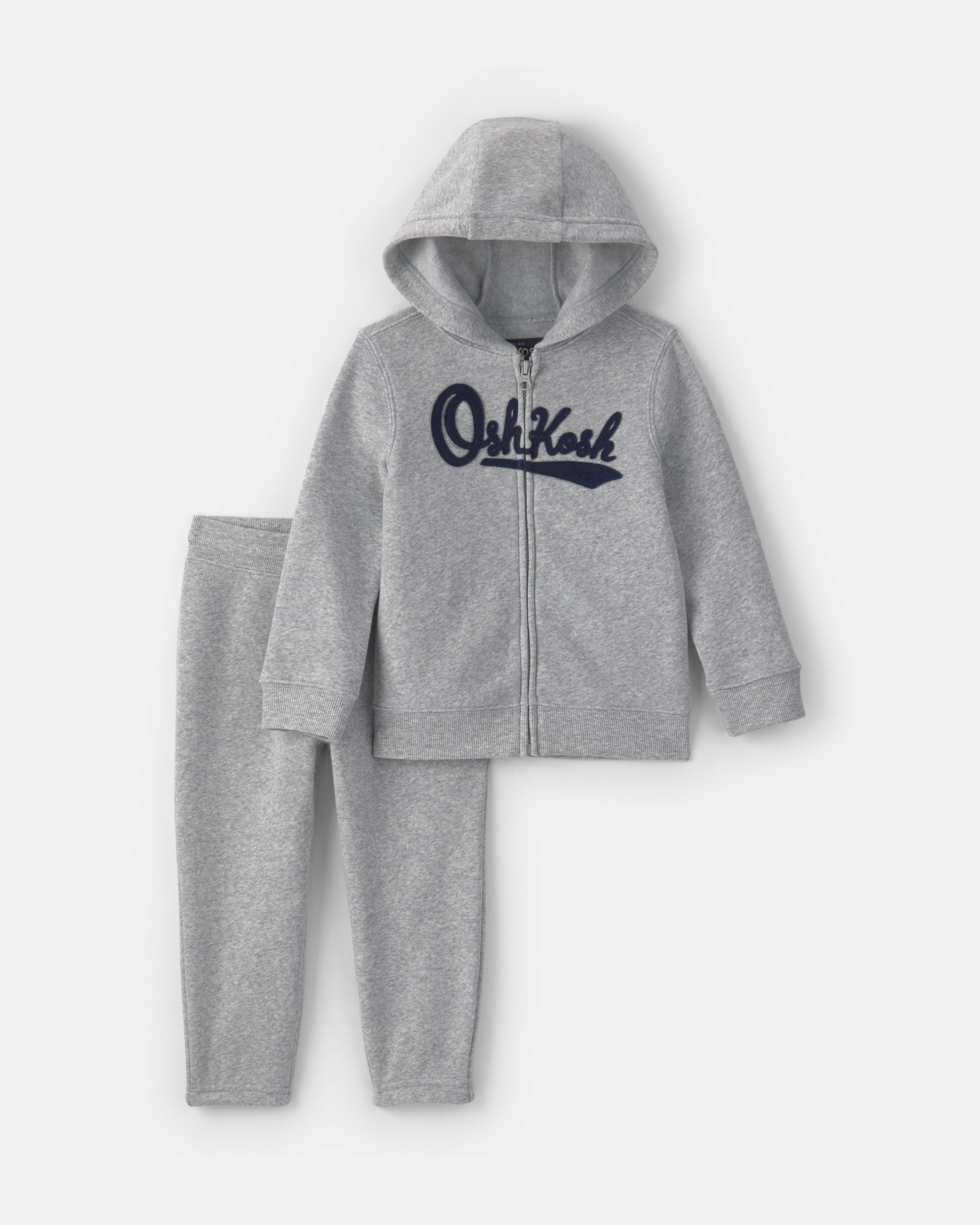 Oshkosh B'gosh Toddler Hoodie and Pant Set, 2-Piece, Sizes 2T - 5T