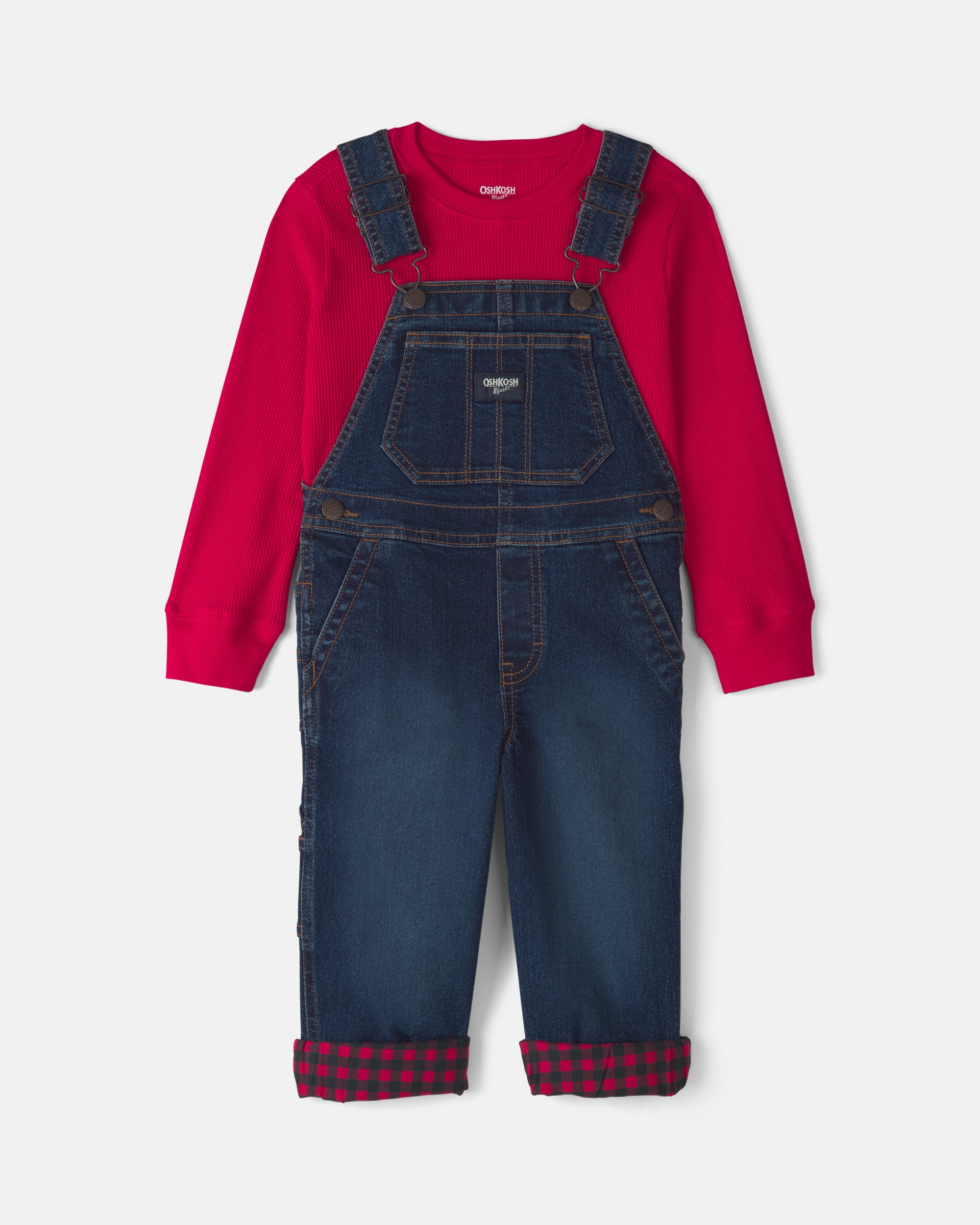 Oshkosh B'gosh Toddler Overall and Top Set, 2-Piece, Sizes 2T - 5T