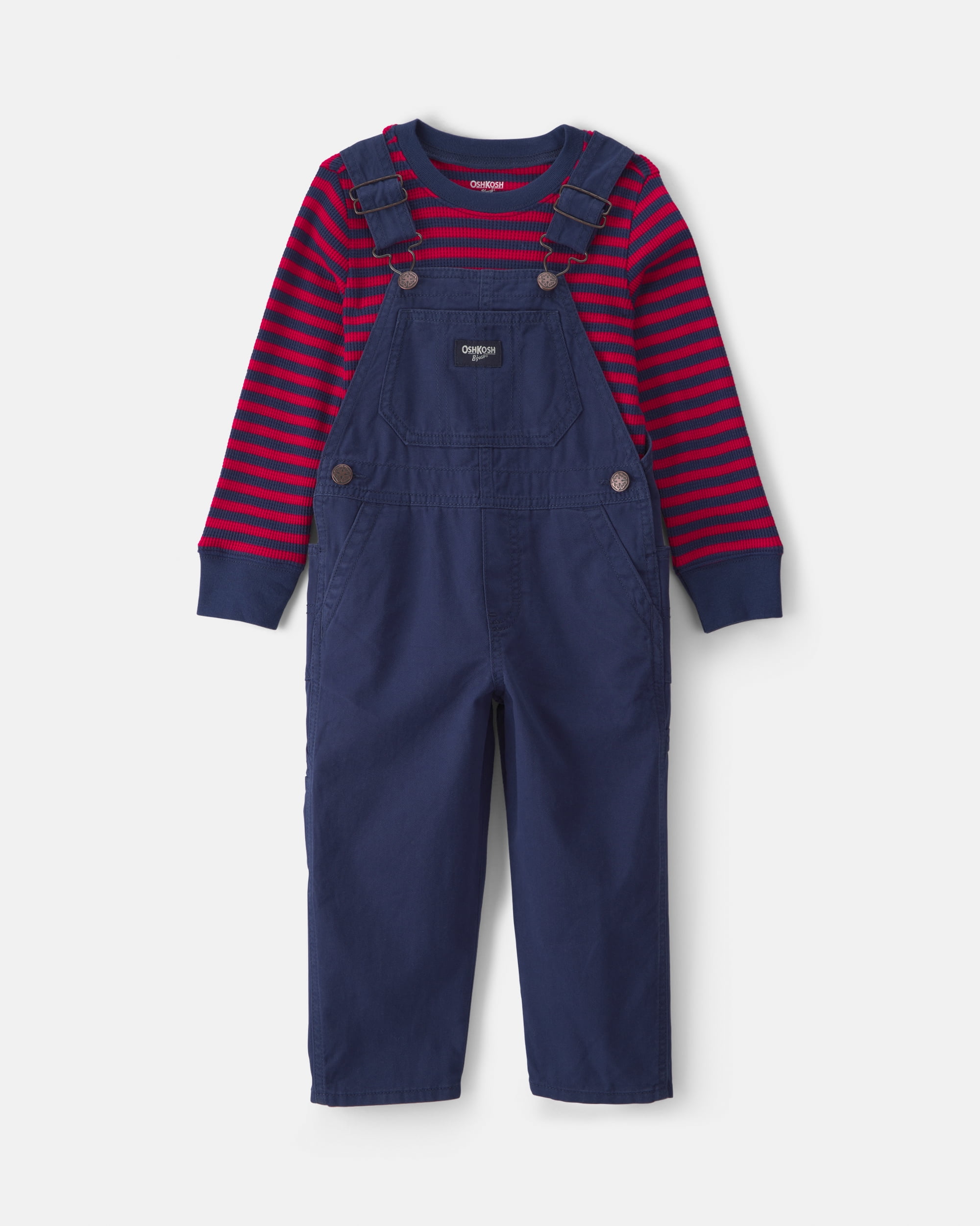 Oshkosh B'gosh Toddler Overall and Top Set, 2-Piece, Sizes 2T - 5T