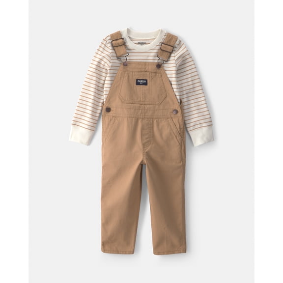 Oshkosh B'gosh Toddler Overall and Top Set, 2-Piece, Sizes 2T - 5T