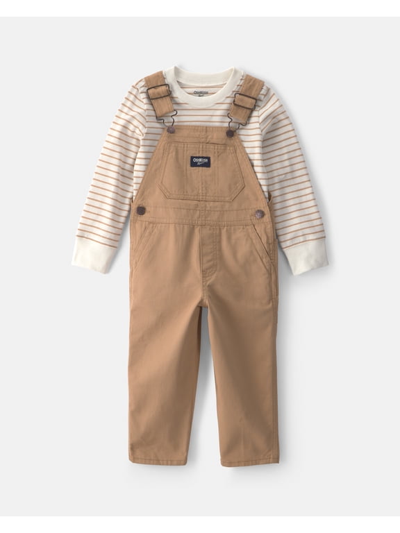 Toddler Overall and Top Set, 2-Piece, Sizes 2T - 5T