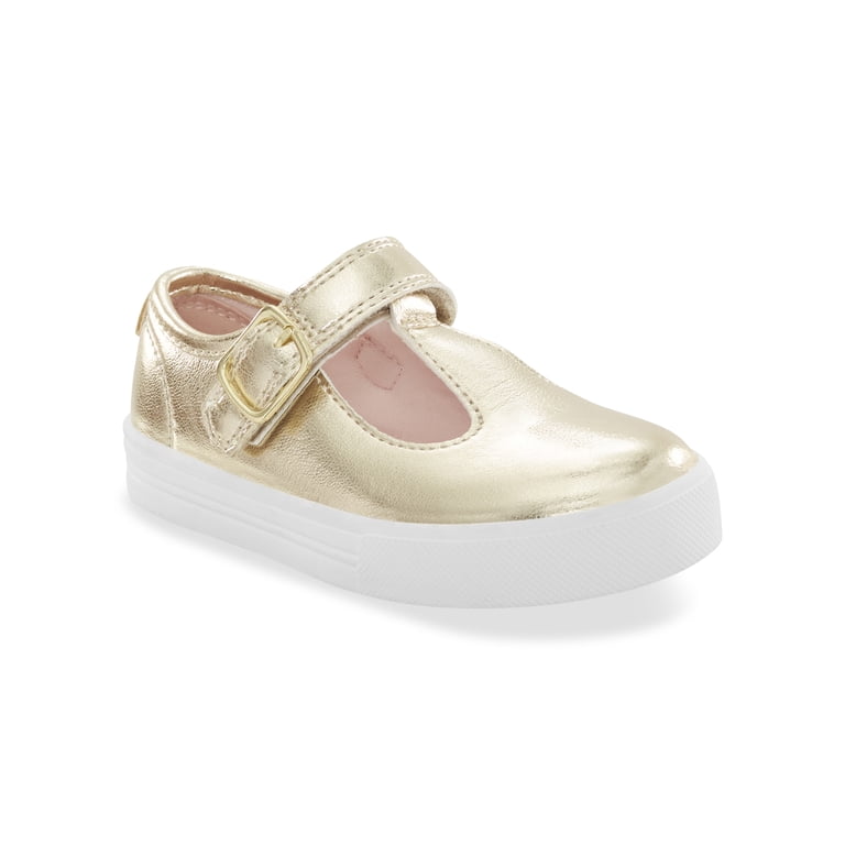 Oshkosh B'gosh Toddler Girl Gracey T-Strap Mary Jane Shoes - Walmart.com