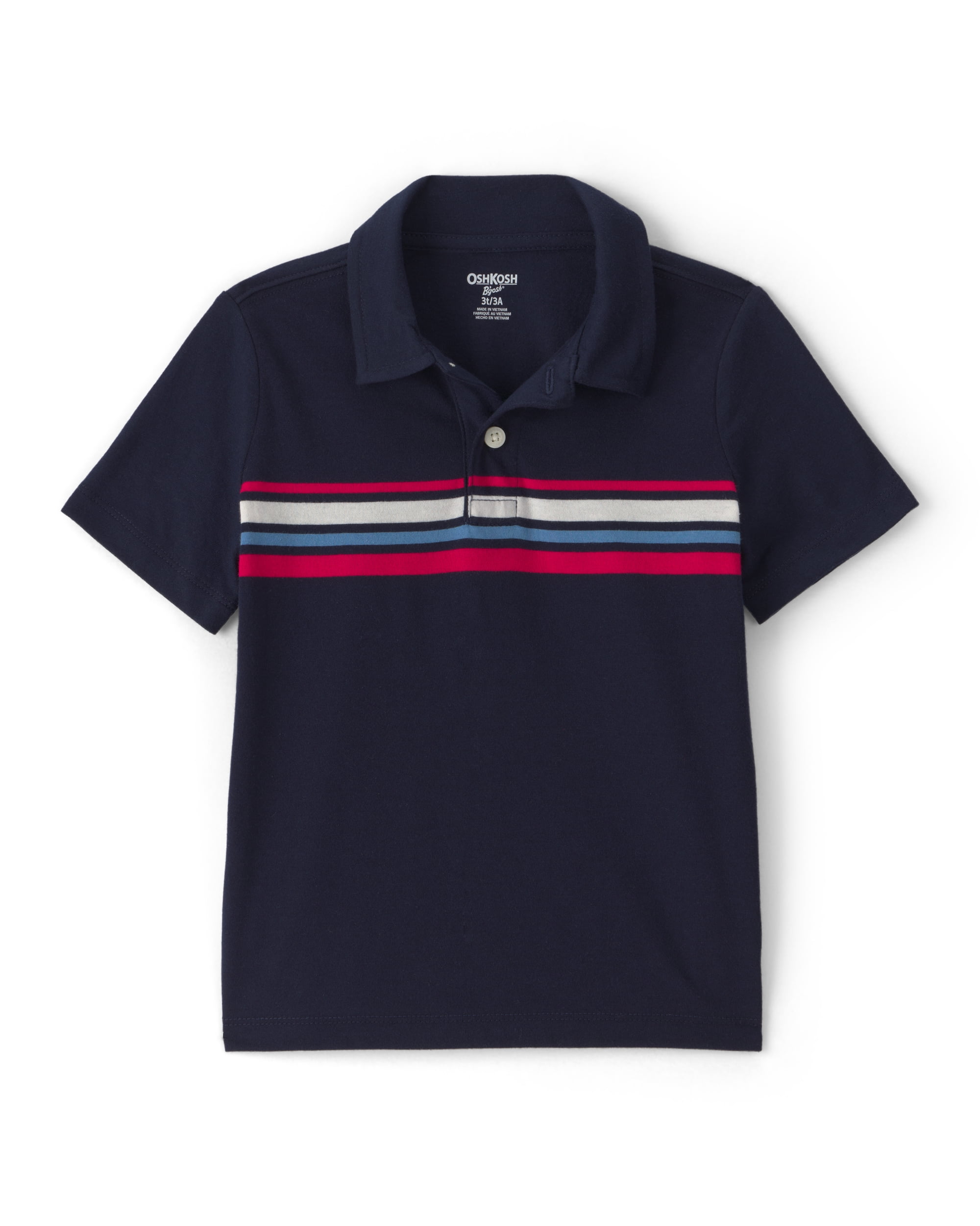 OshKosh B'gosh Toddler Polo Top, One-Piece, Sizes 2T-5T