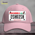 thumbnail image 1 of Oshkosh Wisconsin Novelty License Plate Hat Cotton Pink, 1 of 1