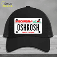 thumbnail image 1 of Oshkosh Wisconsin Novelty License Plate Hat Mesh Black, 1 of 1