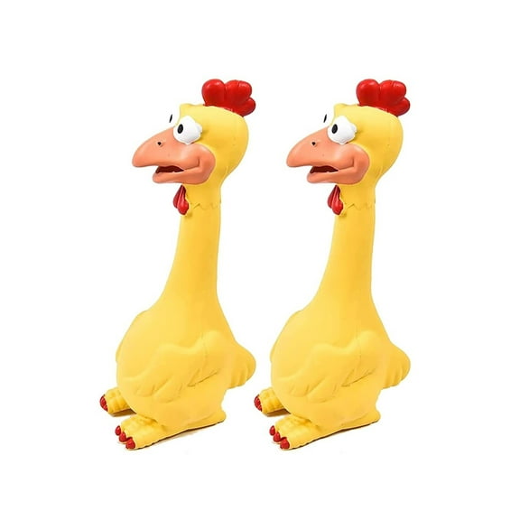 Oshsehun Horse Toys, Rubber Chicken Squeaky Toys Play Reduce Separation Anxiety Fetch,Horse Play Ball Soccer Ball.for Medium or Large Pet Breeds Dog