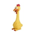 thumbnail image 1 of Oshsehun Rubber Chicken Squeaky Dog Toys for Small, Medium or Large Pet Breeds, Play Fetch, Reduce Separation Anxiety, 1 of 4