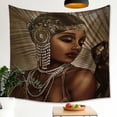 thumbnail image 1 of Oshun Goddess Tapestry Decor Hanging 51 x 24 Inches, 1 of 1