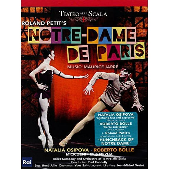 Osipova / Bolle / Nezha / Zeni - Roland Petit's Notre Dame de Paris - Music & Performance - CD