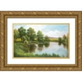 thumbnail image 1 of Osipova, Svetlana 24x16 Gold Ornate Wood Framed with Double Matting Museum Art Print Titled - NEAR VOLGOGRAD, 1 of 4