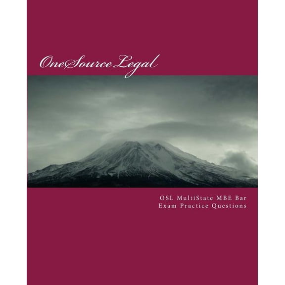 OSL MultiState MBE Bar Exam Practice Questions (Paperback)