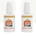 thumbnail image 1 of Oslo Home Touch Up Paint, Bright White, two 1oz., Satin, w/brush in bottle, Quick drying, for Home repairs, Kitchen Cabinets, Trim, 1 of 6