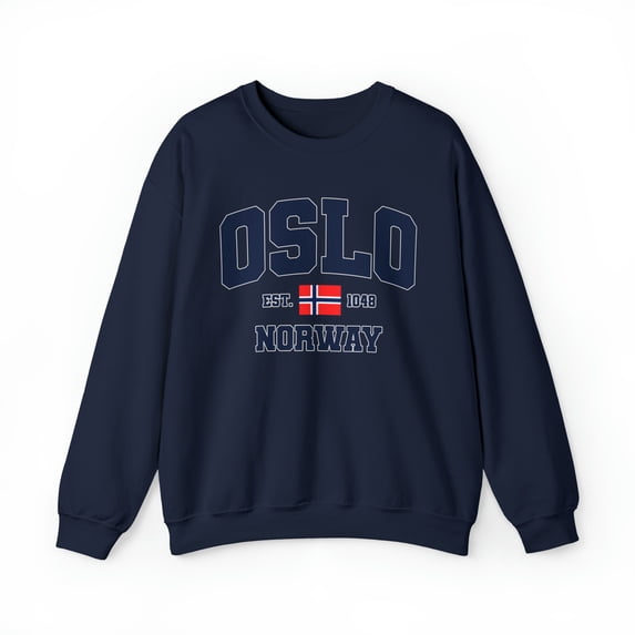 Oslo Norway Sweatshirt, Gifts, Crewneck