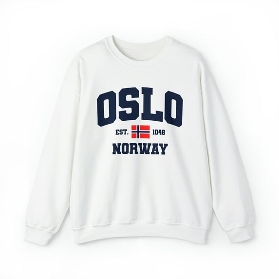 Oslo Norway Sweatshirt, Gifts, Crewneck