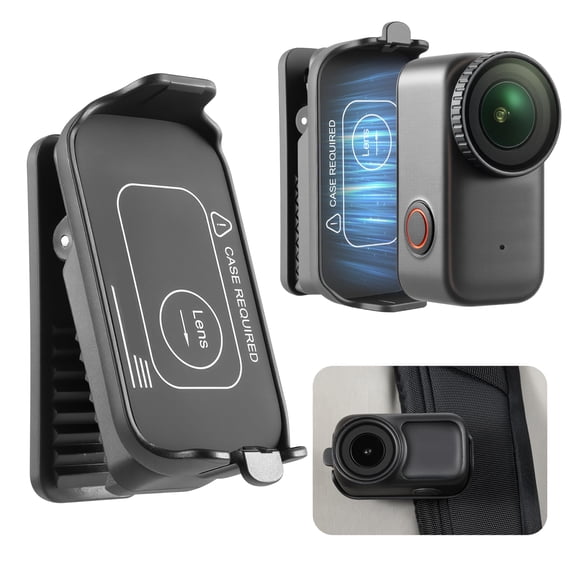 Osmo Nano Backpack Clip Mount for DJI Osmo Nano/Xtra Atto Accessories Magnetic Quick Release 360 Adjustable Holder Strong Grip for Vlogging Travel Shooting