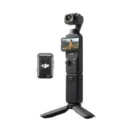 Osmo Pocket 3 Creator, Vlogging Camera with 1'' CMOS & 4K/120fps Video, 3-Axis Stabilization, Fast Focusing, Face/Object Tracking, 2" Rotatable Touchscreen, Small Video Camera for Photography