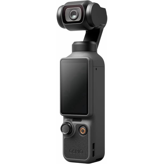 Osmo Pocket 4 Essential Combo, Pocket Gimbal Vlog Camera,1 CMOS & 4K/240fps, 3-Axis Stabilization, 2 Lossless Zoom, 107GB Built-in Storage, Video Camera for Photography