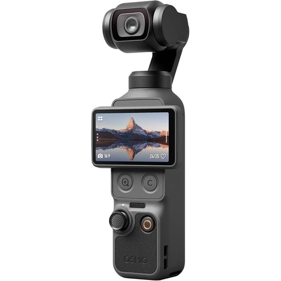 Osmo Pocket 4 Essential Combo, 1" CMOS 4K/240fps Gimbal Camera-Black