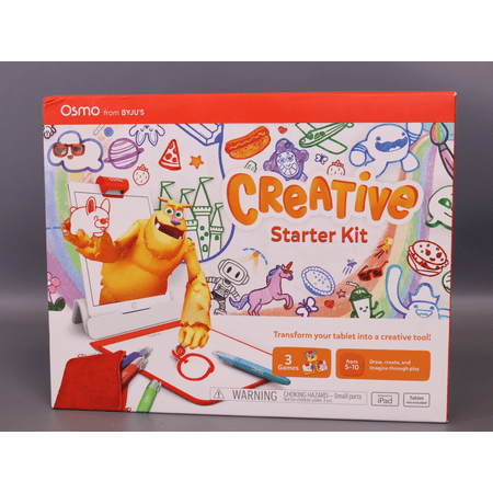 Osmo - iPad Creative Starter Kit Valentine Toy/Gift 3 Educational Learning Games