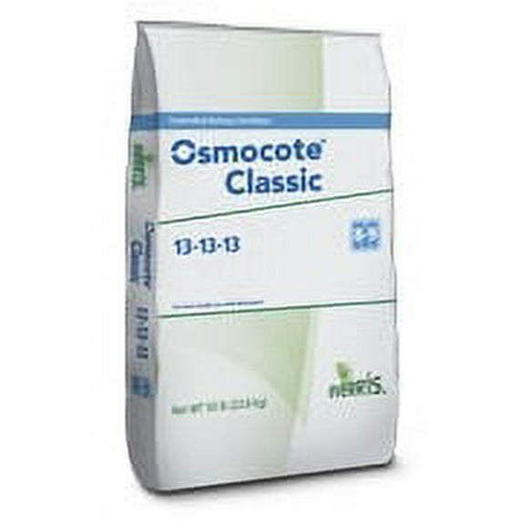 Everris Osmocote Classic Slow Release Fertilizer, 50 lb with 13-13-13 NPK & 8-9 Month Longevity