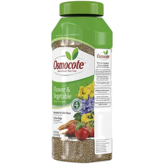 Osmocote 277260 Smart-Release Plant Food Flower & Vegetable,New 2 lb, Brown
