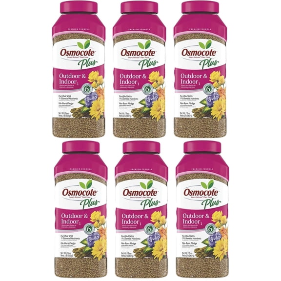 Osmocote Smart-Release Plant Food Plus Outdoor & Indoor Fertilizer, 2 Lbs. 6