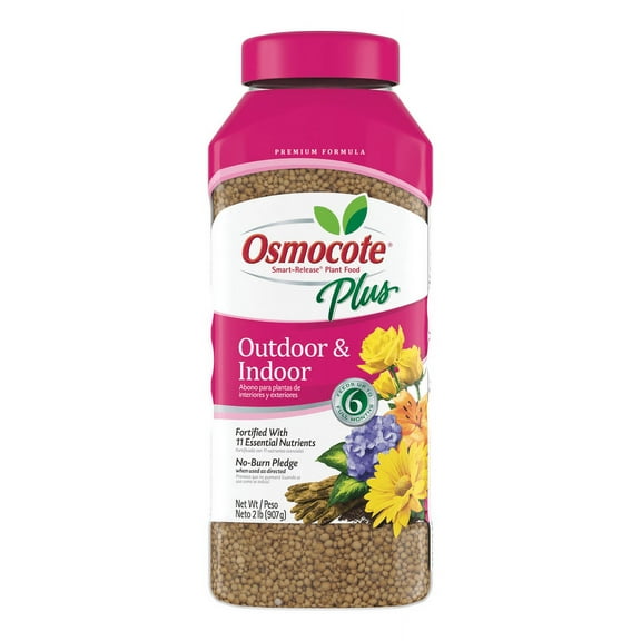 Osmocote Smart-Release Plant Food Plus Outdoor and Indoor, For Most Plant Types, 2 lb.