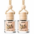 thumbnail image 1 of Osmore Car Air Freshener Hanging, Vanilla Ice Cream Long Lasting Essential Oils 2-Pack, 1 of 9