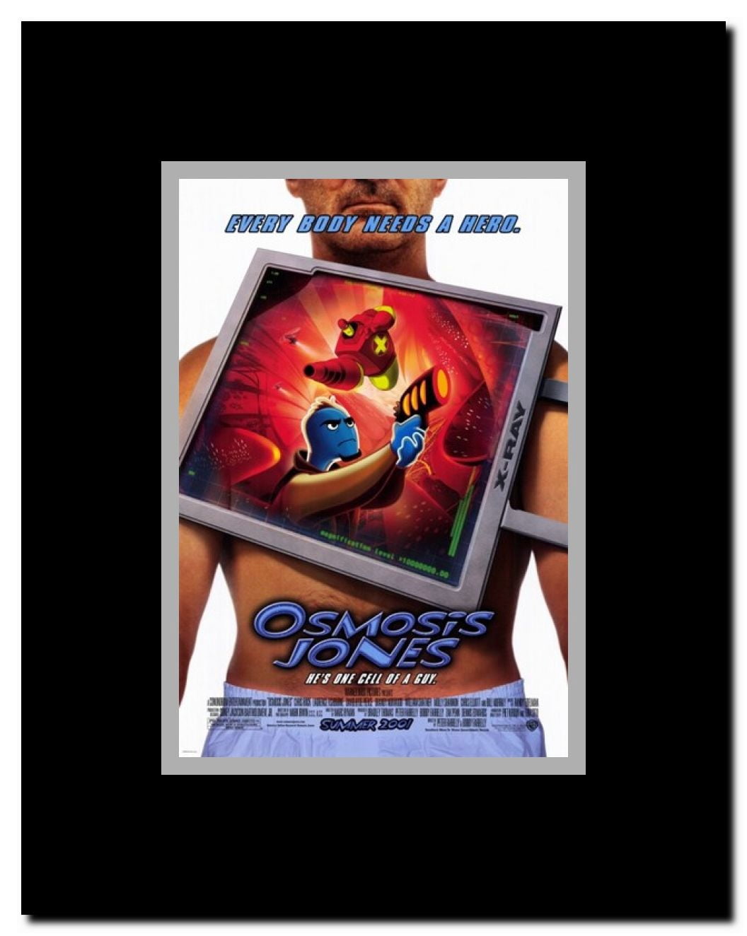 Osmosis Jones Framed Movie Poster