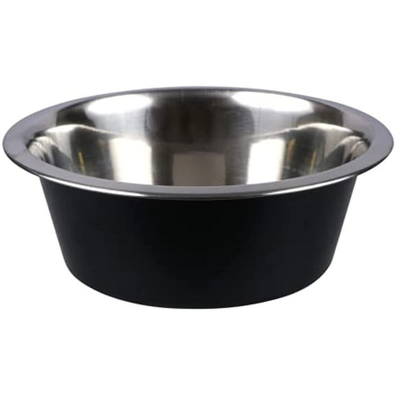 Dog Bowls Stainless Steel Metal - Each Bowl is 52.4 OUNCES (1.6 QUARTS), 8" Diameter x 2.5" Deep - 2 PACK