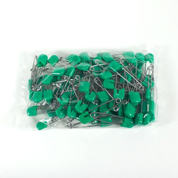 OsoCozy Cloth Diaper Nappy Pins 100 Packs - 100 Stainless Steel Safety ...