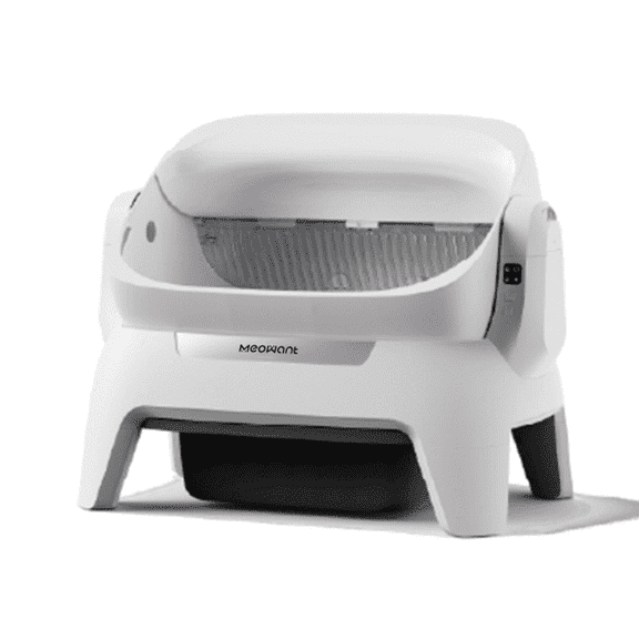 Osoeri Automatic Large Cat Litter Box Self-Cleaning with APP Control, Safety Protection,White