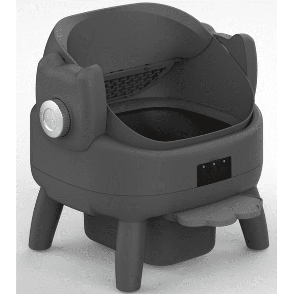 Osoeri Large Open-Top Automatic Cat Litter Box Self Cleaning with Safety Protection, APP Control, with Raised Step,