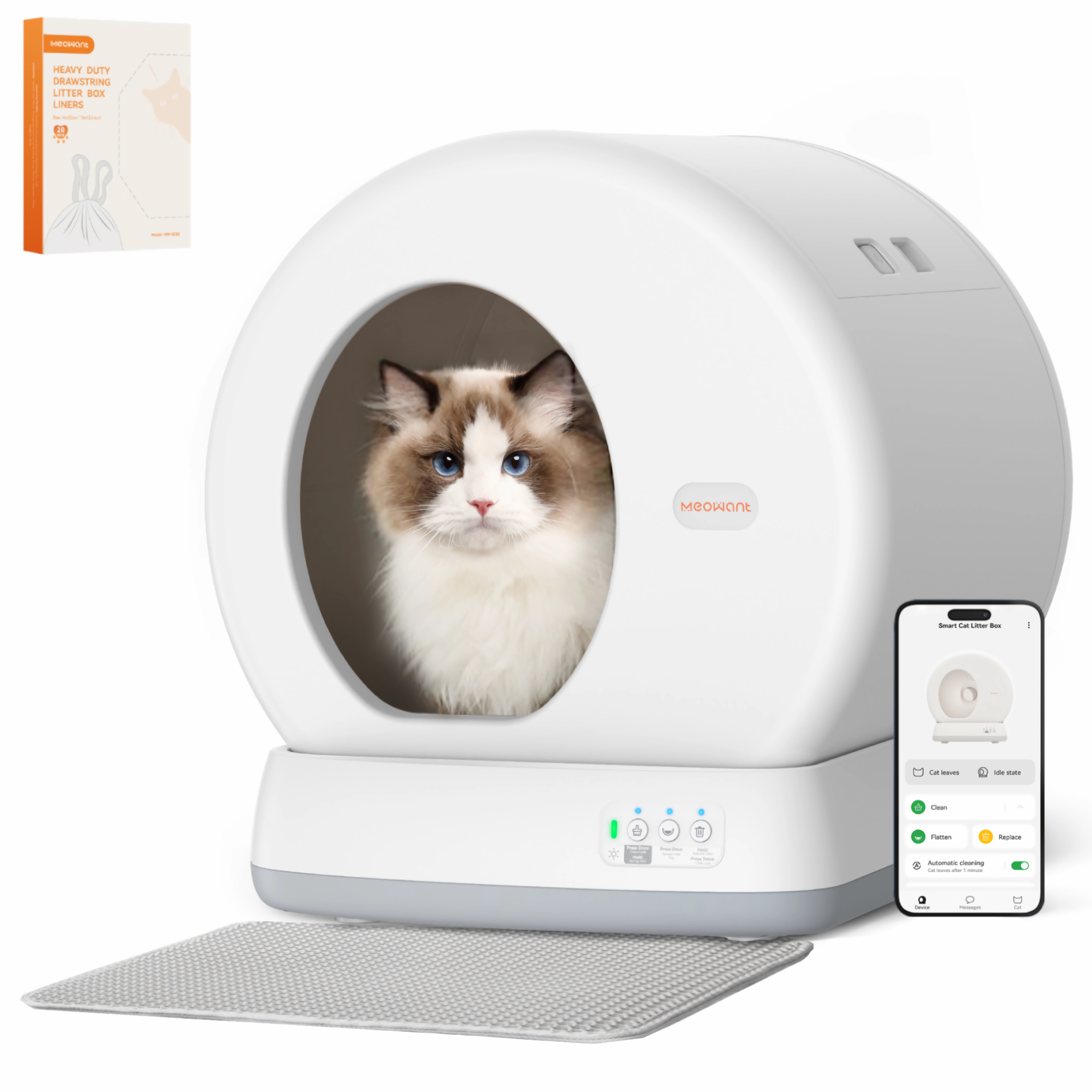 Automatic litter box best sale walmart