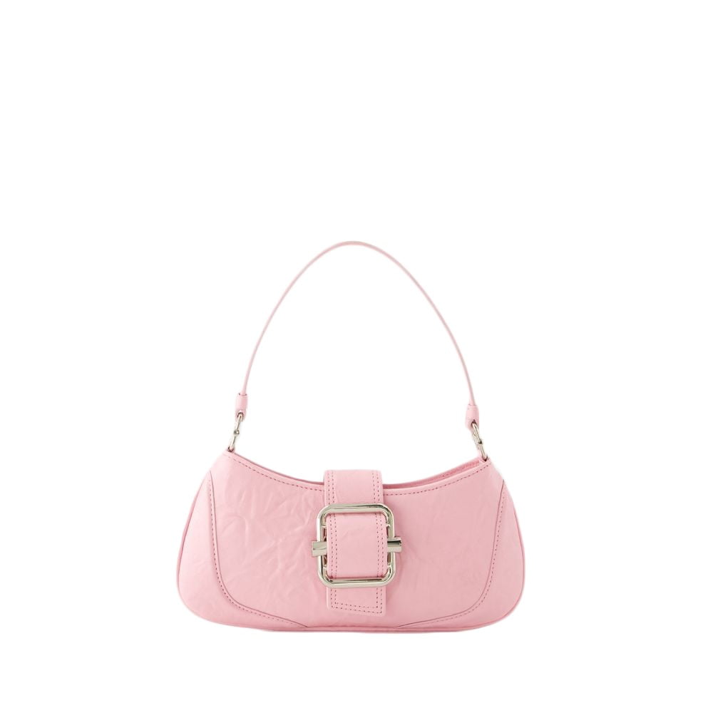 【関税込み】Hobo Brocle Shoulder Bag - Osoi - Leather - Pink Osoi Women's Folder Brot Shoulder Bag - Leather - Pink Pink