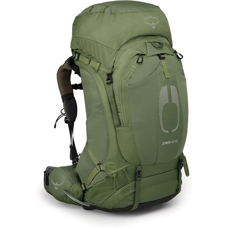 Osprey Atmos AG 65 Backpack Color: Mythical Green, Size: L/XL Osprey Atmos AG 65 Backpack Color: Mythical Green, Size: L/XL