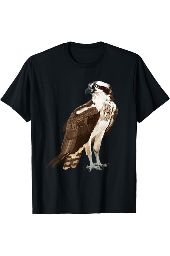 Osprey Bird Cartoon T-Shirt, Birthday Gift