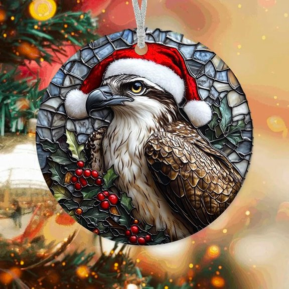 Osprey Bird Custom Ornaments 2025, Osprey Bird Ornament, Osprey Bird Christmas Hanging Decor, Osprey Bird Ornaments for Christmas Tree. j3HlPg (Osprey Bird 5)