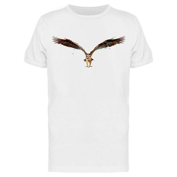Osprey Bird In Flight T-Shirt Men -Image by Shutterstock, Male x-Large