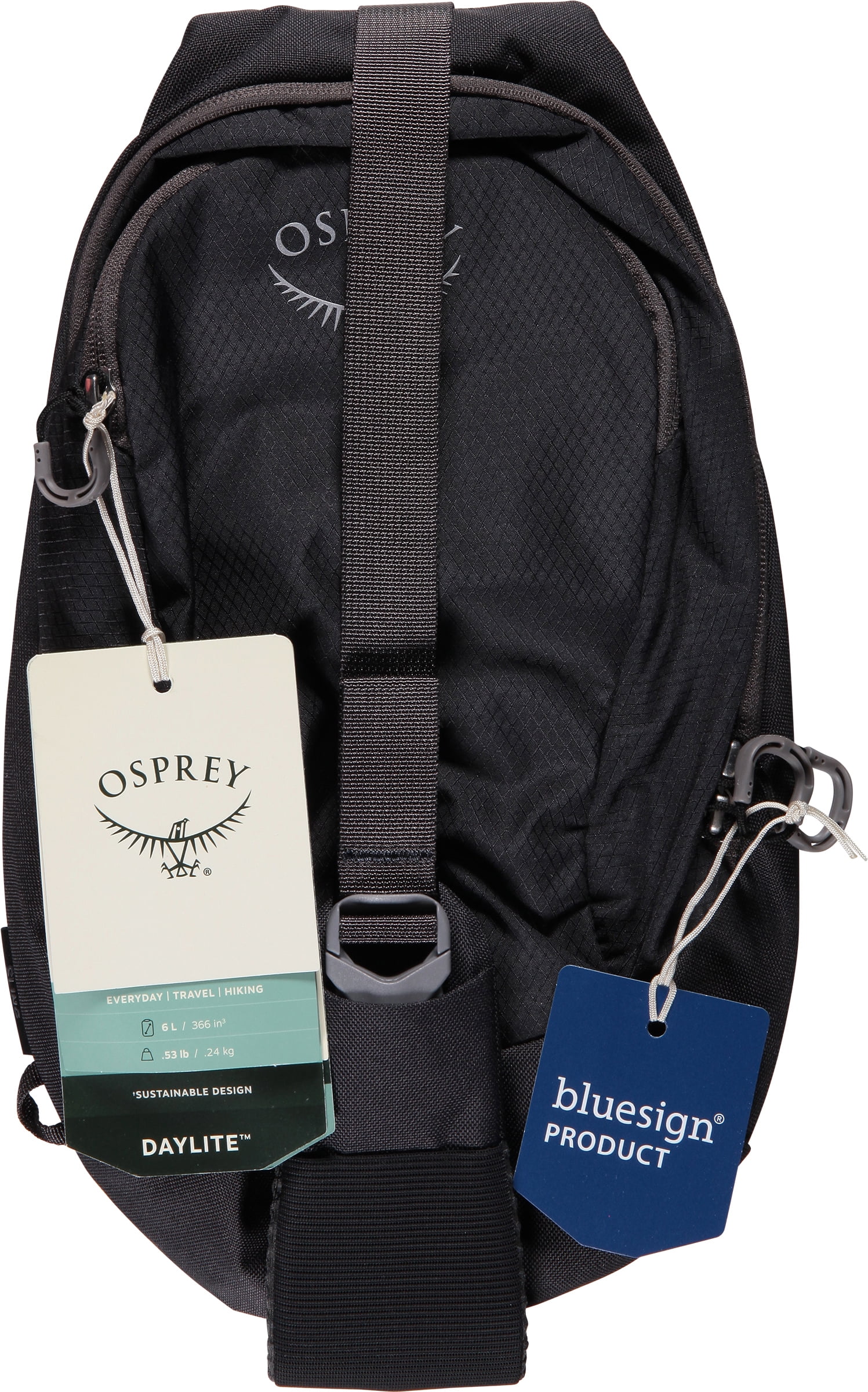Dagrugzak Schouder Osprey Daylite Sling Wandelrugzak Voor Volwassenen, Uniseks, Geel (Tumbleweed Yellow/Tunnel Vision), Eén Maat, Casual Kleine Rugzak Voor Essentials Schouder Rugzak