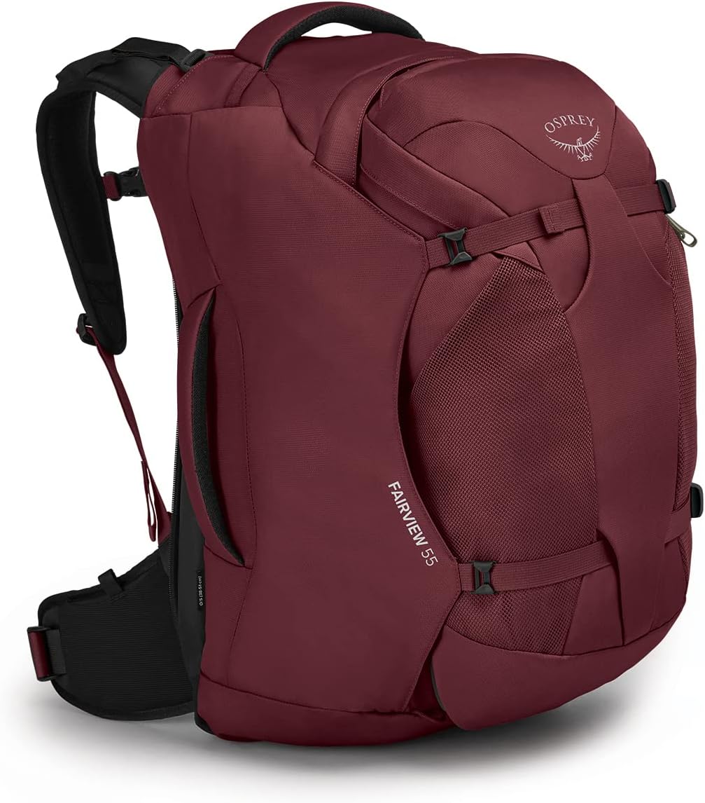 Osprey Fairview 55 Color: Zircon Red, Size: O/S