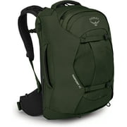 Osprey Farpoint 40L Capacity Lightweight Adjustable Torso Fit Mens Travel Backpack with Padded Top and Side Handles Gopher Green
