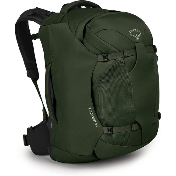 Osprey Farpoint 55L Mens Travel Backpack - Gopher Green