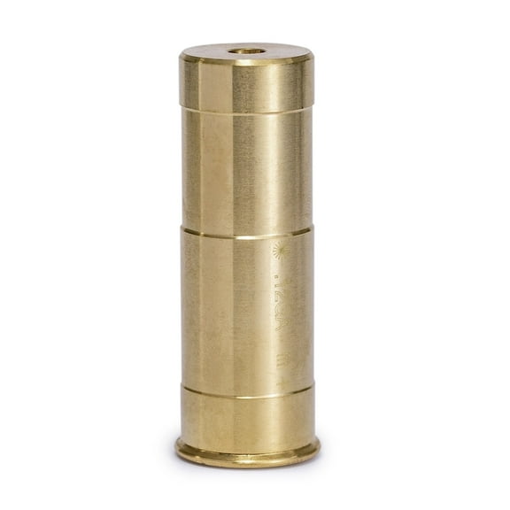 Osprey 12 Gauge Boresight, Red Laser Brass Boresight for Outdoors