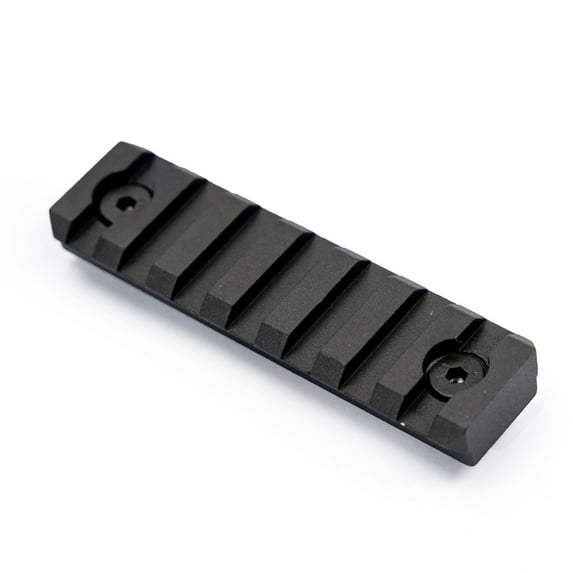 Osprey Global 7SLOT-OSP-KMOD: 7-Slot KeyMod Attachment: Aluminum Mount Adapter in Sleek Black Finish