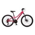 thumbnail image 1 of Schwinn High Timber ALX Mountain Bike, 24 Inch Wheel, Ages 10-15, Coral, 1 of 7