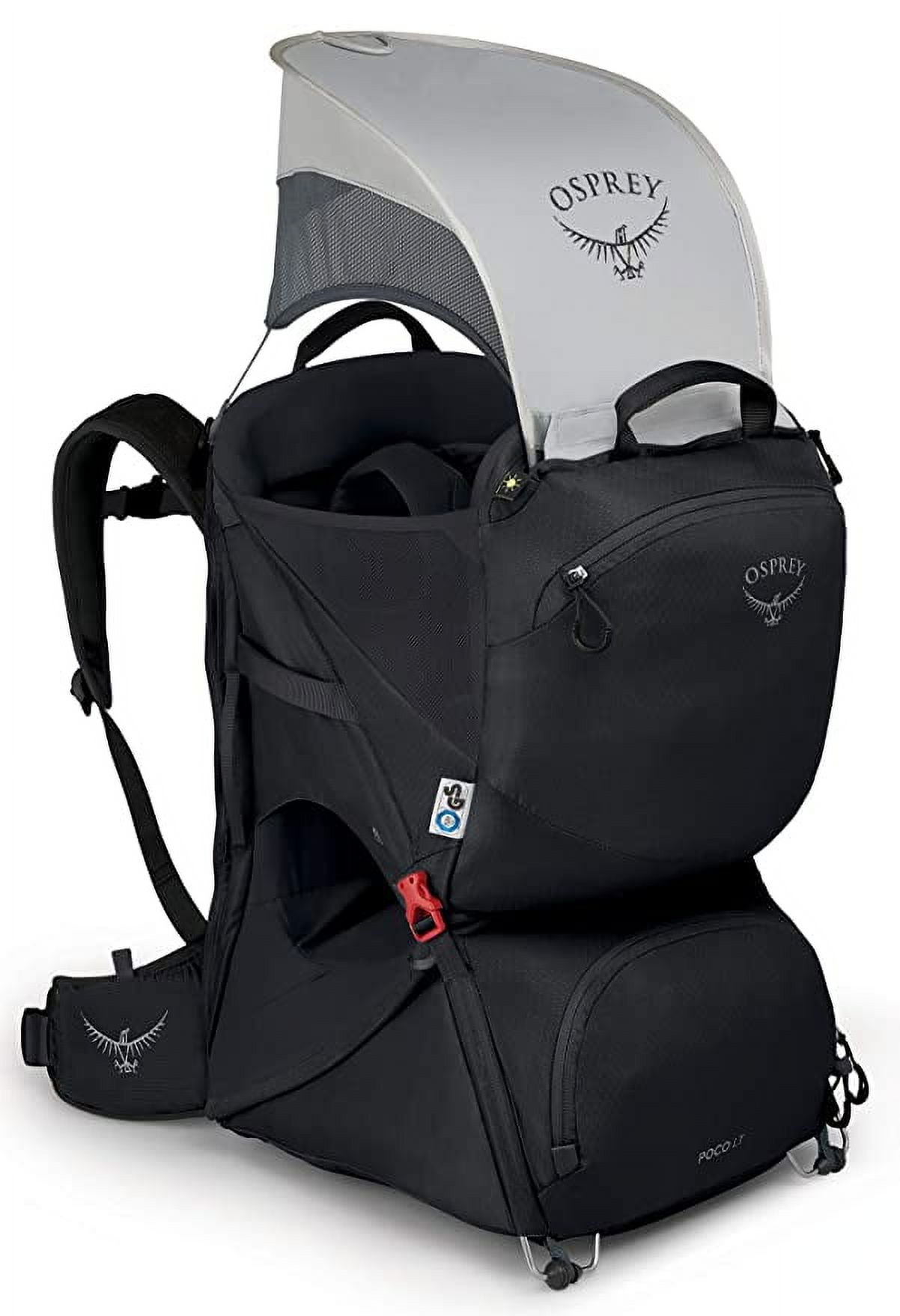 Osprey Poco Plus Starry Black Porte bébé randonnée : Snowleader