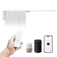 thumbnail image 1 of Osprey Smart Curtain Track, 63" Single‑Side Opening Motorized Curtain Rod, Remote Control & Automate App, Heavy-Duty Design, Compatible with Alexa & Google, Ceiling and Wall Mounted, Easy To Install, 1 of 9