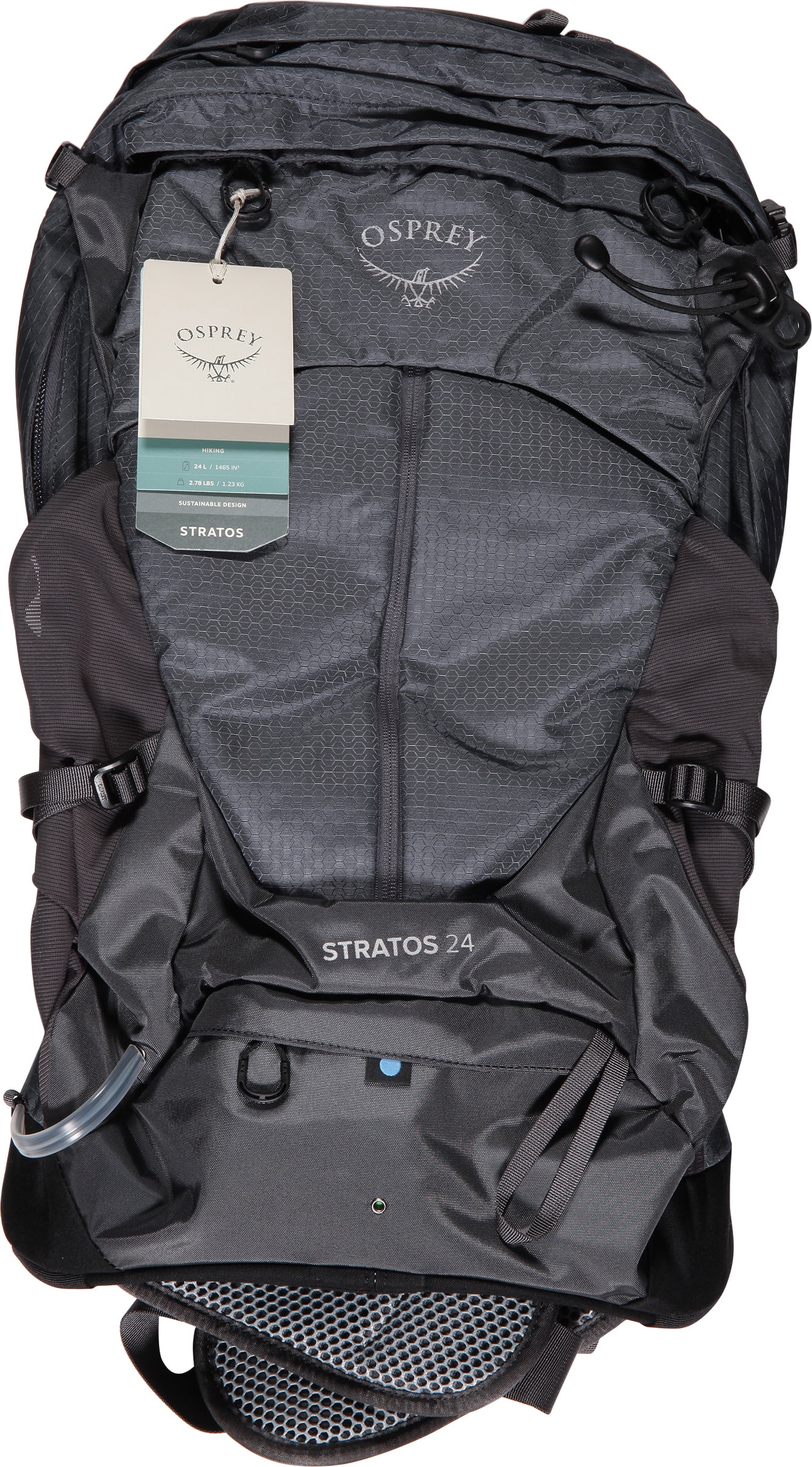 Osprey Stratos 24 Tunnel Vision Grey OS Backpack Each